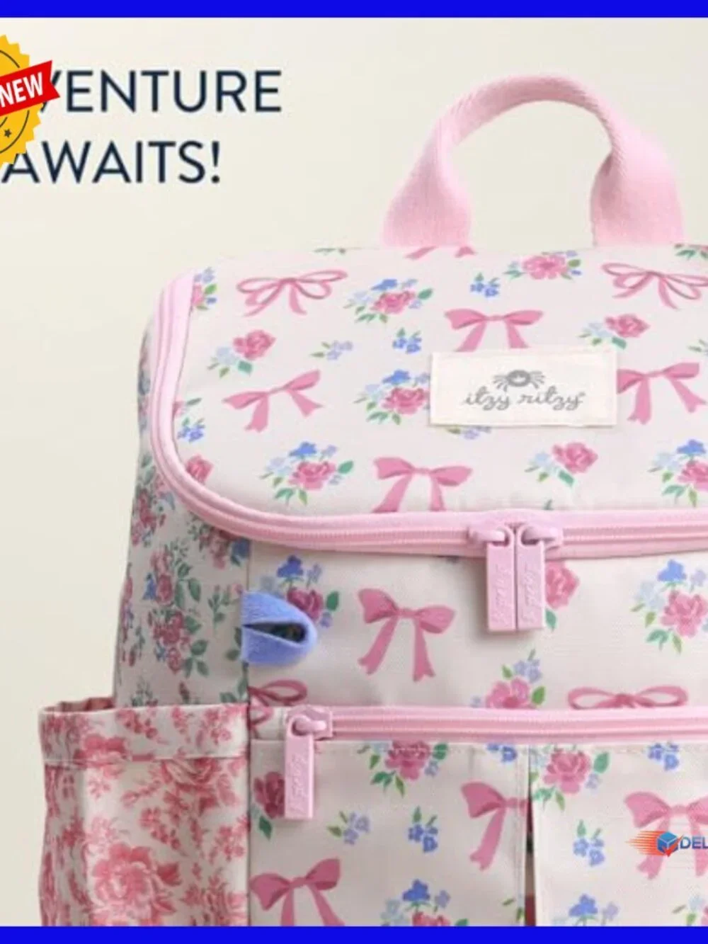 Kids Backpack with Trolley Sleeve, Padded Straps, School Ready